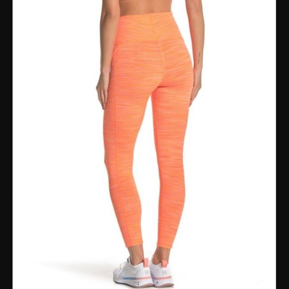Free People Movement Neon Mango Roll Out Leggings - Picture 2 of 7